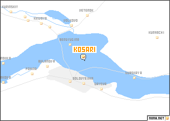 map of Kosari