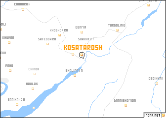 map of Kosatarosh
