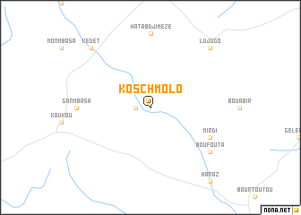 map of Koschmolo