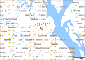 map of Koshābar