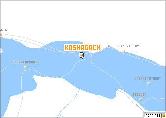 map of Kosh-Agach