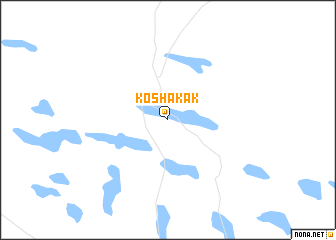 map of Koshakak