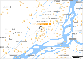 map of Koshakwāla