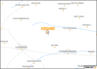 map of Koshak