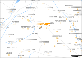 map of (( Kosharskiy ))