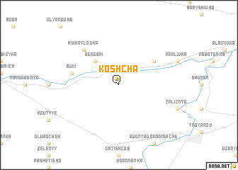 map of Koshcha