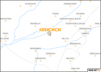 map of Koshchichi