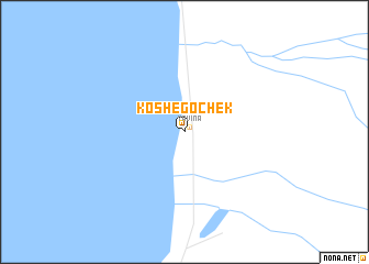 map of Koshegochek