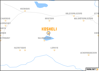 map of Kosheli