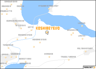 map of Koshibeyevo
