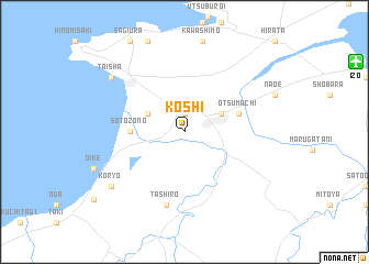 map of Koshi