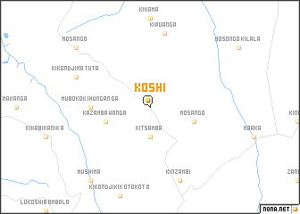 map of Koshi