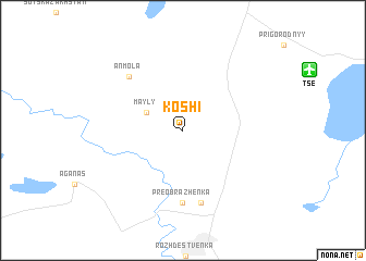 map of Koshi