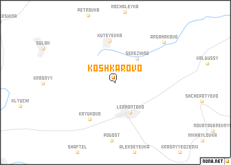 map of Koshkarovo