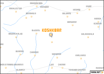 map of Koshkbar