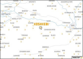 map of Koshkebi