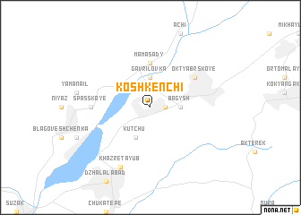 map of Koshkenchi