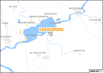 map of Koshkonong