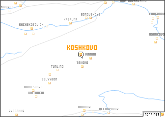 map of Koshkovo