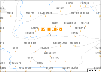 map of Koshnichari