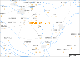 map of Koshtamgaly