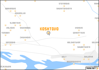 map of Koshtovo