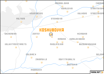 map of Koshubovka