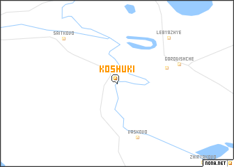 map of Koshuki