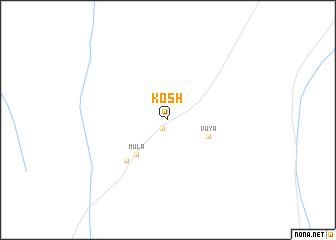 map of Kosh