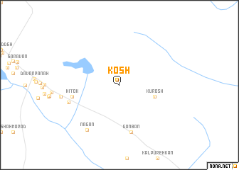 map of Kosh