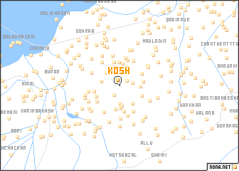 map of Kosh