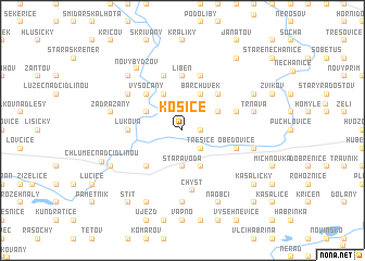 map of Kosice