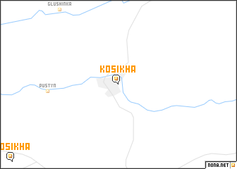 map of Kosikha