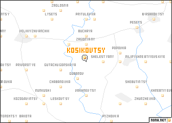 map of Kosikovtsy