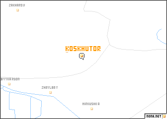 map of Kos-Khutor