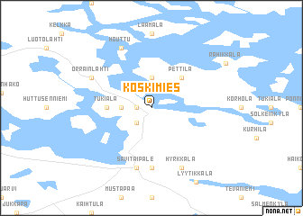 map of Koskimies