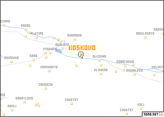 map of Koskovo