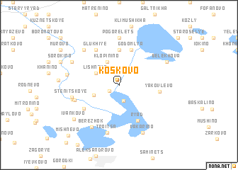 map of Koskovo