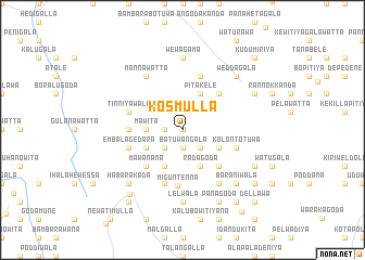 map of Kosmulla