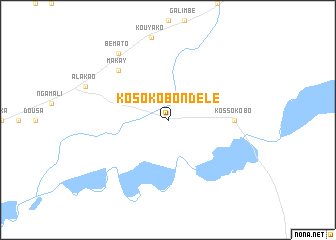 map of Kosokobo Ndélé