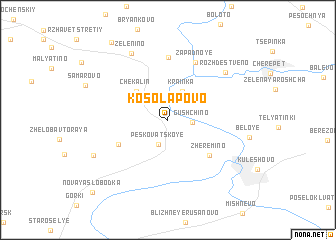 map of Kosolapovo