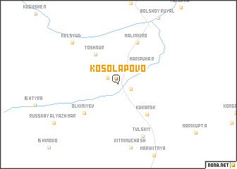 map of Kosolapovo
