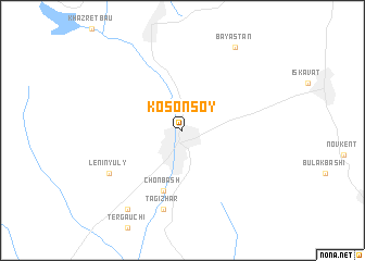map of Kosonsoy