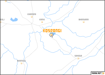 map of Kosrangi