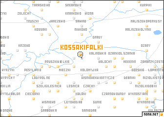 map of Kossaki Falki