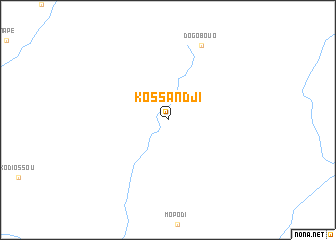 map of Kossandji