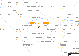 map of Kossangban