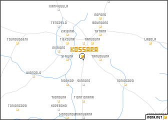 map of Kossara