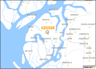 map of Kossar