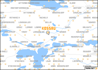 map of Kossau